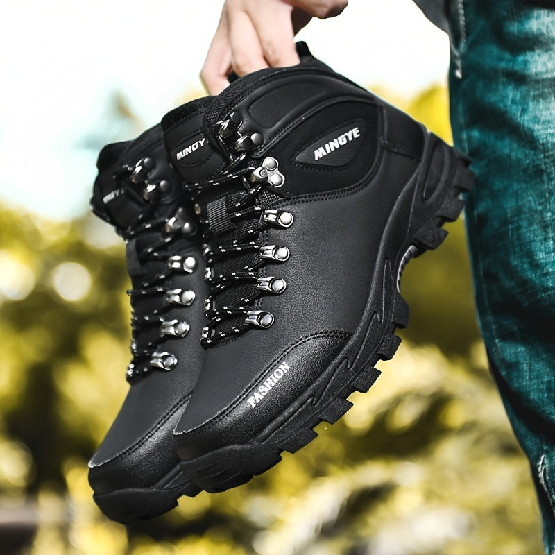 Novian | Bottes Randonnée Homme Hautes Outdoor avec Lacets