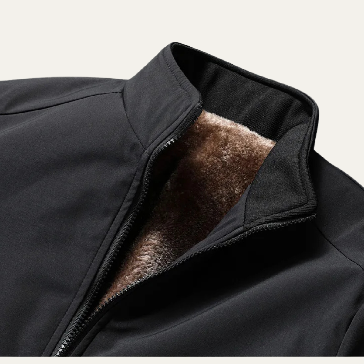 Veste d’hiver matelassée pour homme avec col montant — chaude, stylée & polyvalente