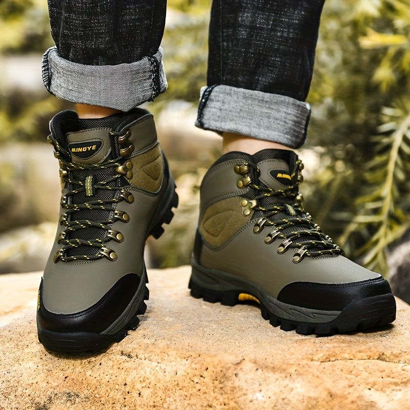 Novian | Bottes Randonnée Homme Hautes Outdoor avec Lacets