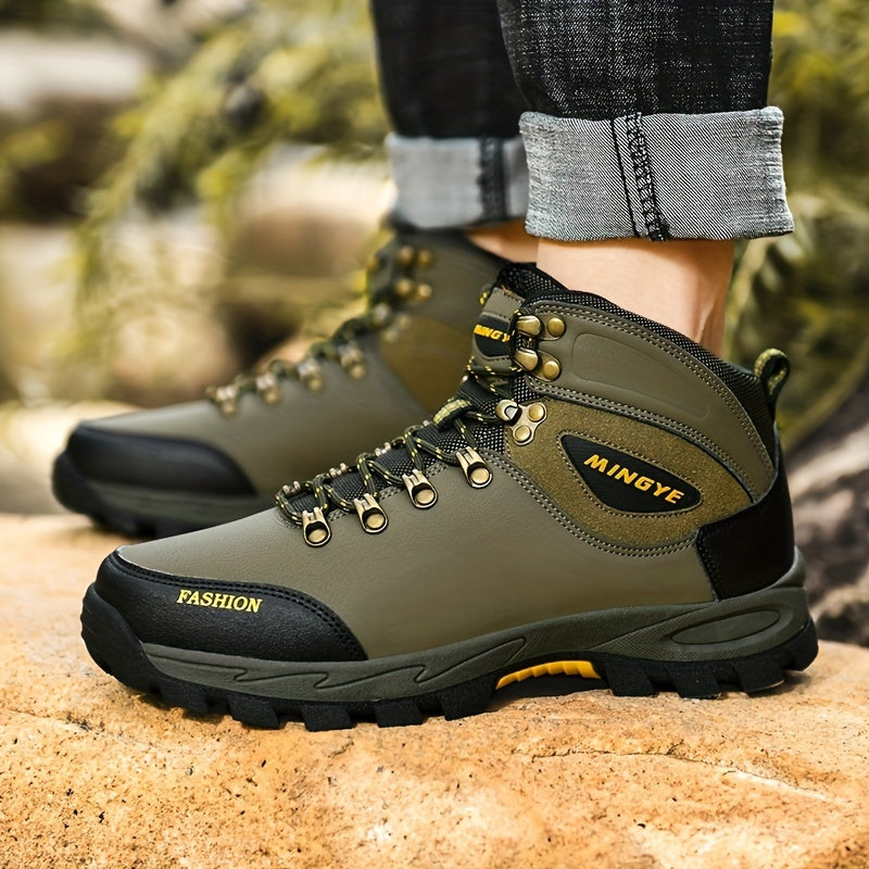 Novian | Bottes Randonnée Homme Hautes Outdoor avec Lacets