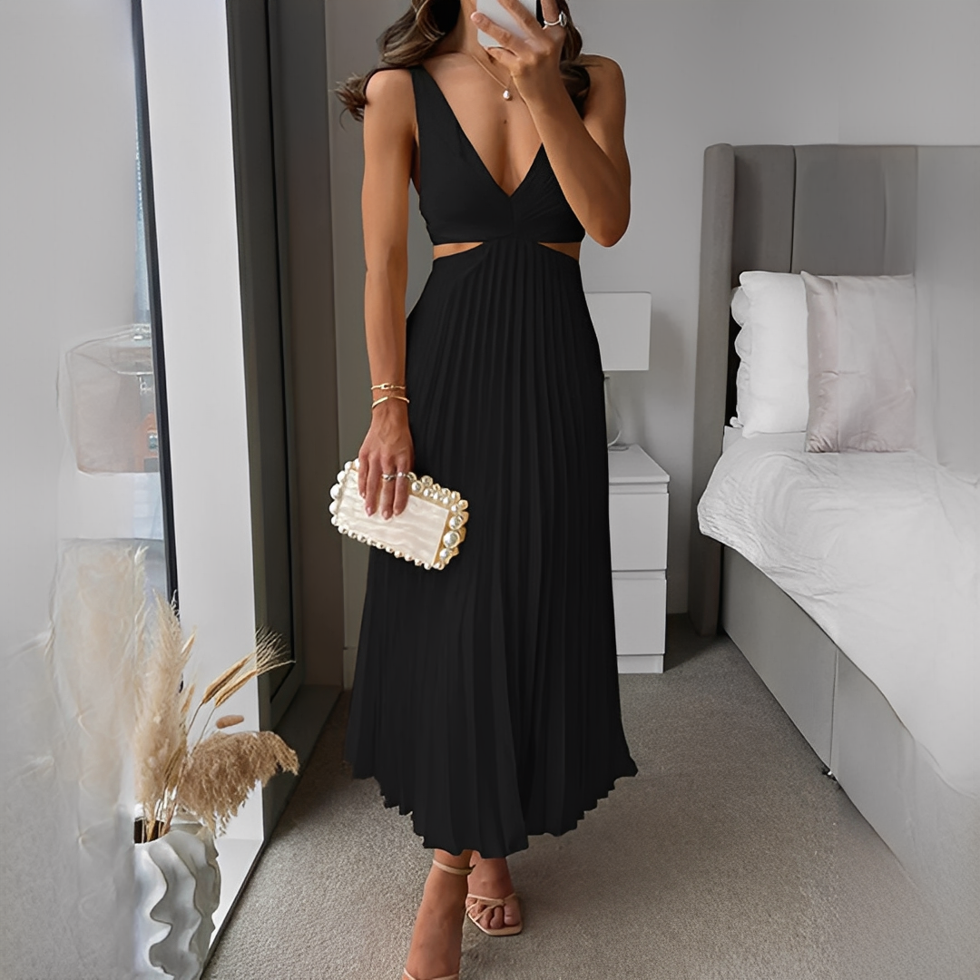 Robe Élégante Ajustée – Grâce & Éclat Naturel