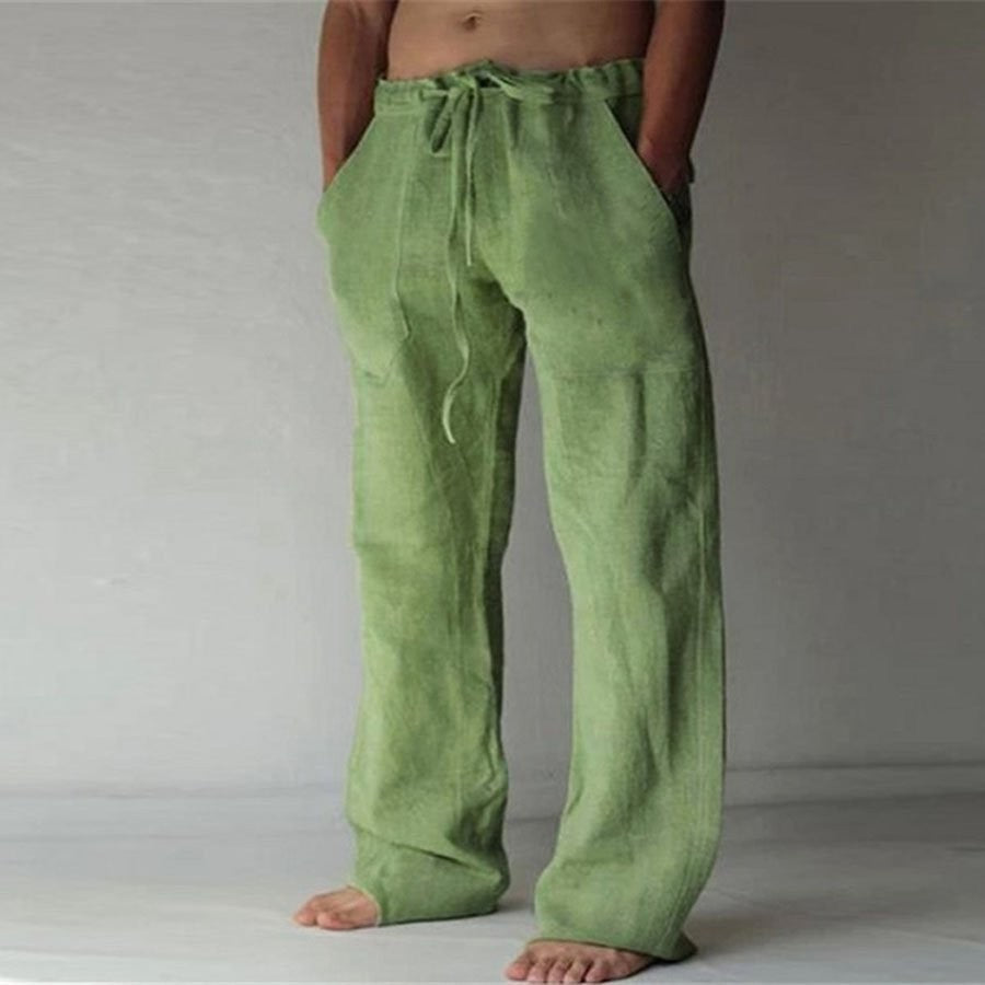Pantalon en Lin Décontracté – Confort Léger & Style Intemporel