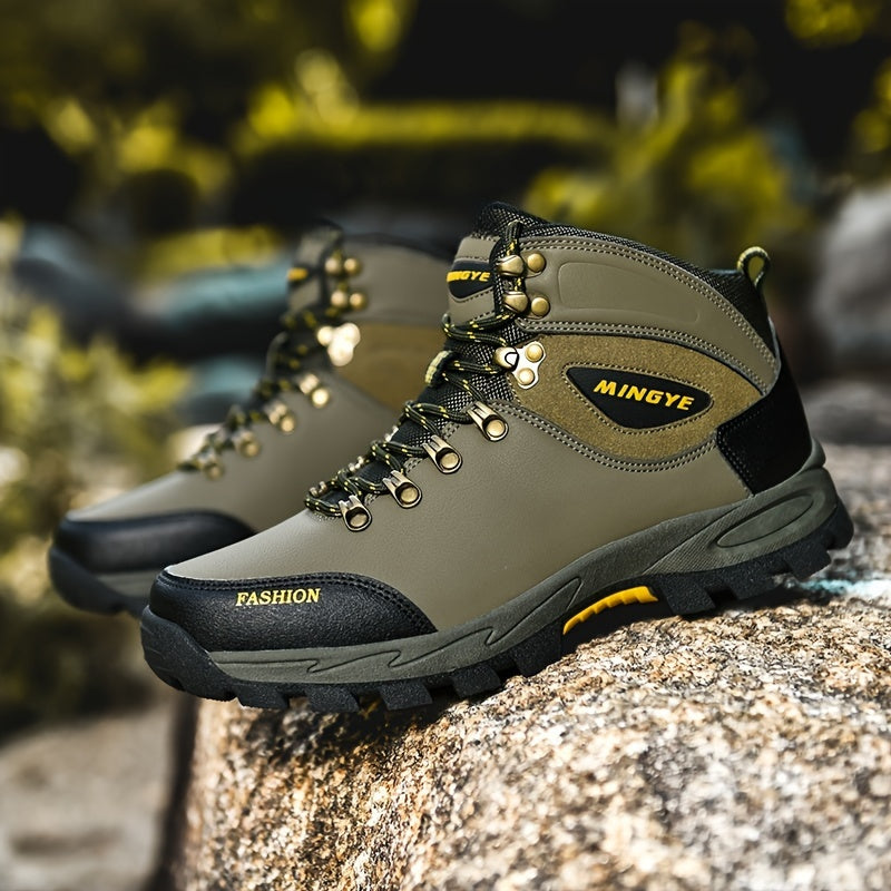 Novian | Bottes Randonnée Homme Hautes Outdoor avec Lacets