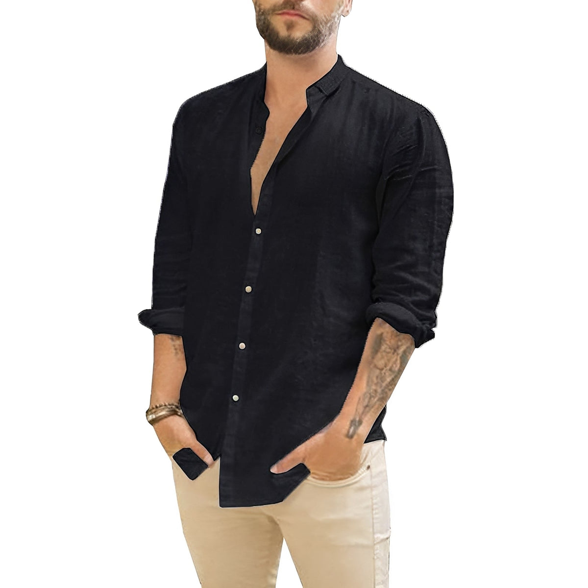 Chemise Homme Classique – Style Épuré et Confort Léger