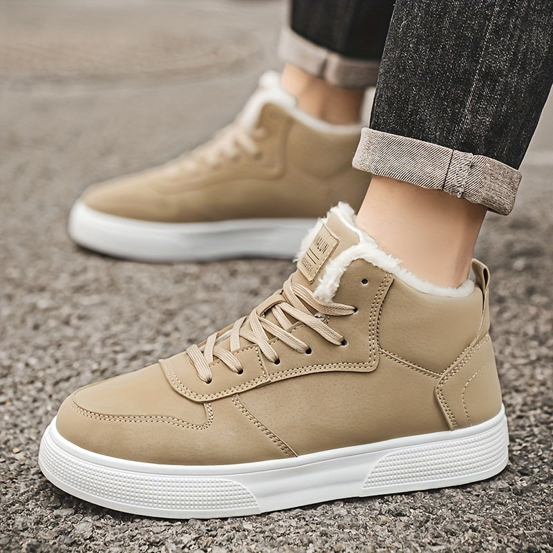 Orven | Chaussures Hiver Homme Hautes avec Lacets et Doublure Chaude