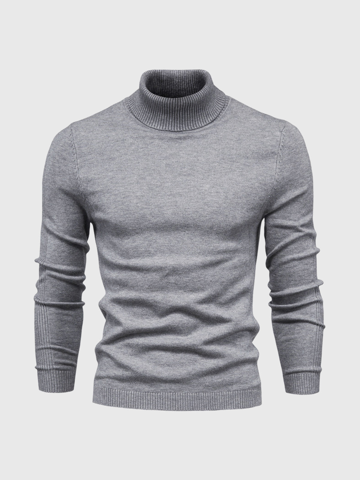 Preston | Pull Homme Col Roulé Coton Élégant et Confortable