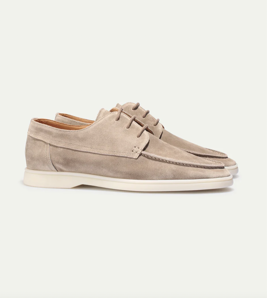 Cédric | Chaussures Homme Élégantes en Similicuir Daim à Lacets Style Business Décontracté