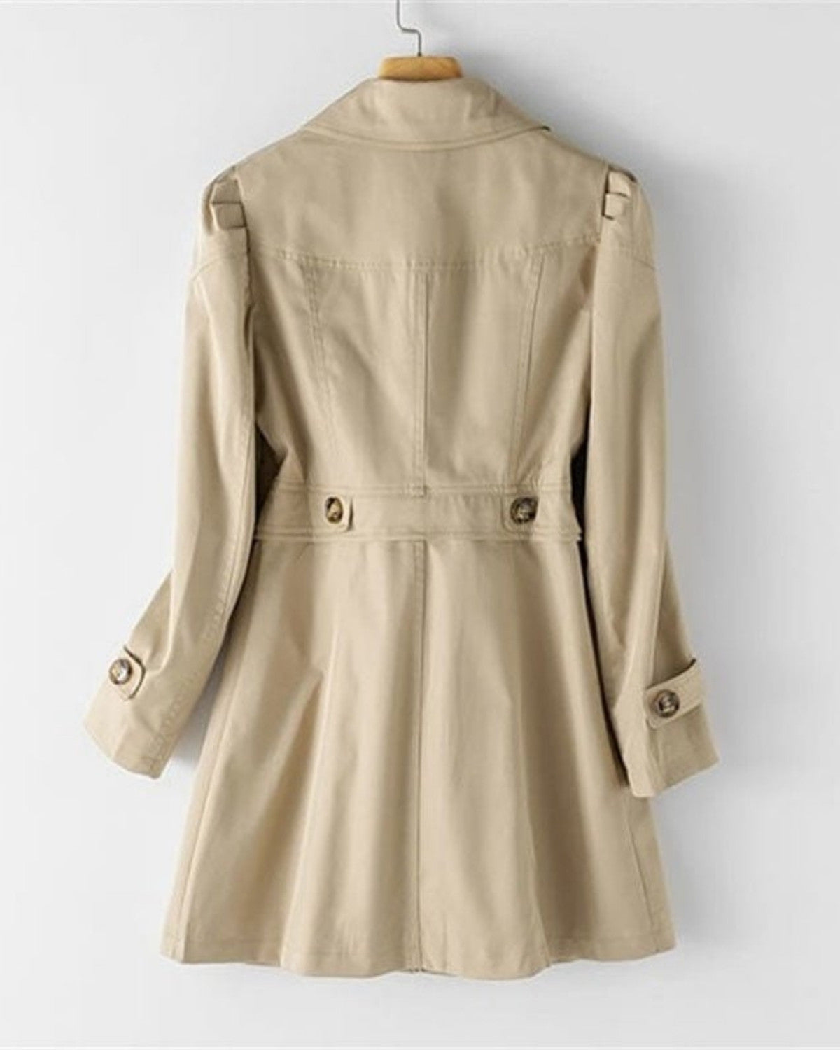 Mathilde | Trench Coat - Trench Classique Femme à Boutons avec Coupe Élégante