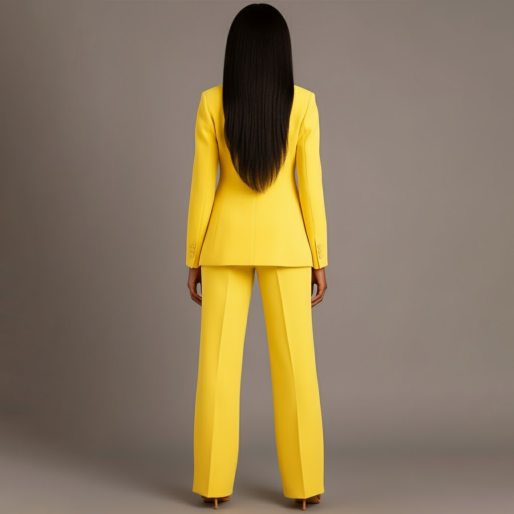 Ensemble tailleur pantalon cintré – Élégant, affirmé & intemporel