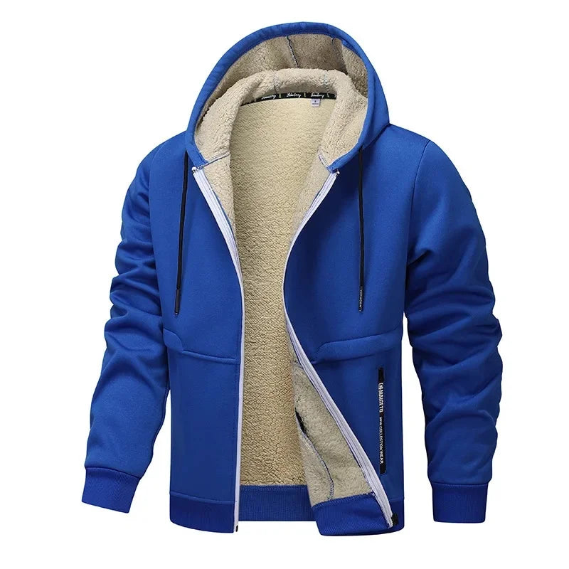 Hoodie Sherpa Homme Chaud et Douillet