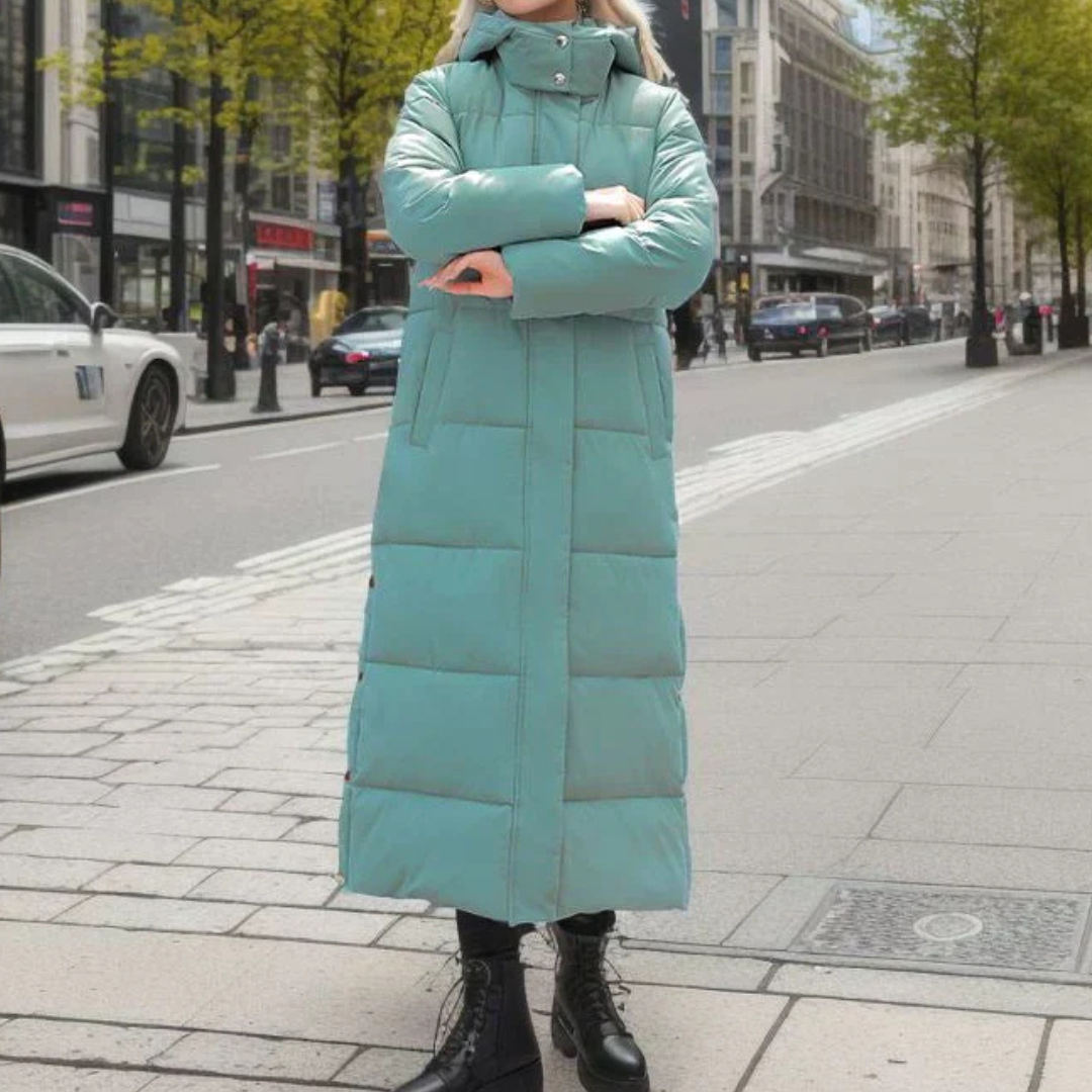 Doudoune Longue Femme | Manteau Hiver Chaud et Élégant