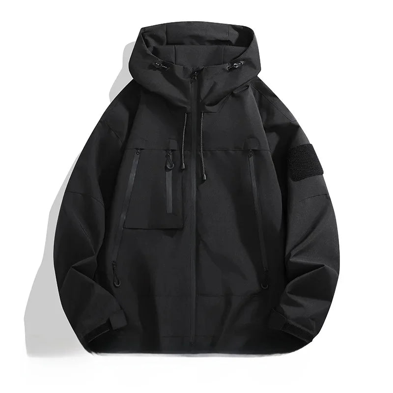 Veste Softshell Homme | Coupe-Vent à Capuche | Confort et Liberté de Mouvement