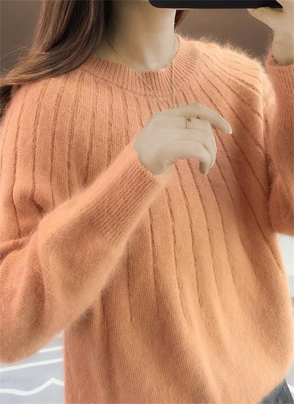 Ghislaine | Pull femme doux et chaud à rayures