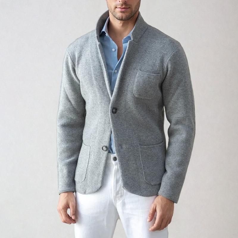 Theo | Cardigan Blazer Homme à Boutons, Veste Smart Casual