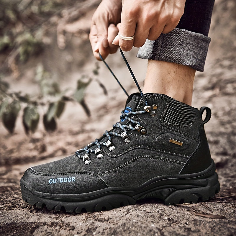 Novian | Bottes Randonnée Homme Hautes Outdoor avec Lacets