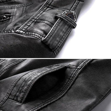 Veste Cuir Homme | Classique en Cuir Véritable | Style Intemporel