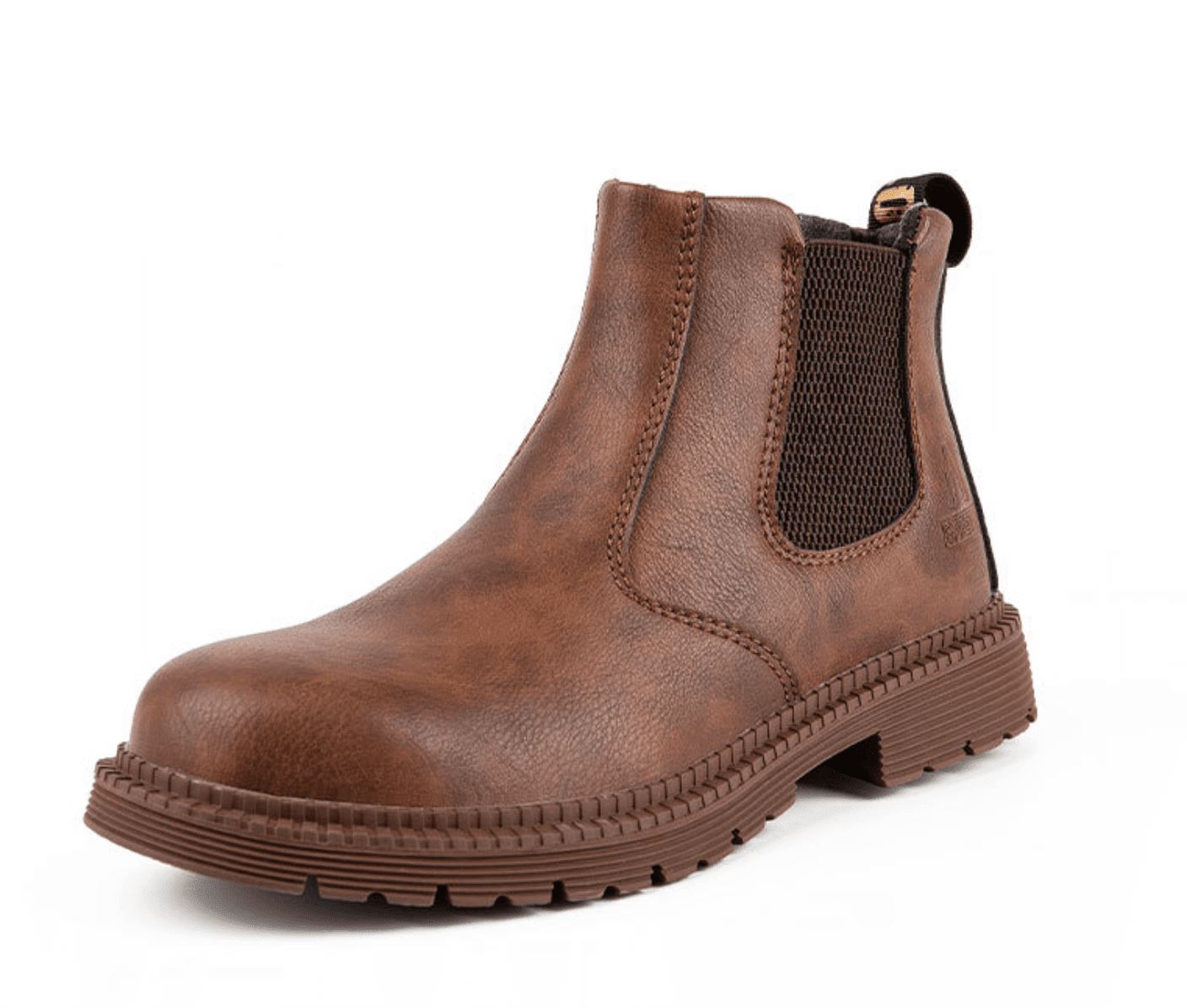 Bottes de Sécurité Homme | Cuir Durable | Embout Acier