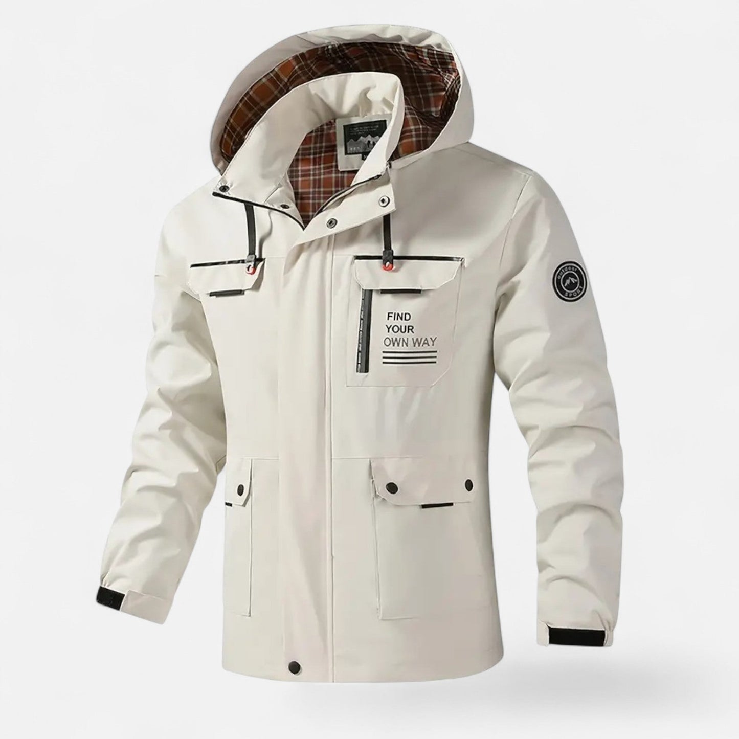 Softshell Jacket Homme | Veste Coupe-Vent Légère | Style Polyvalent & Confort Durable