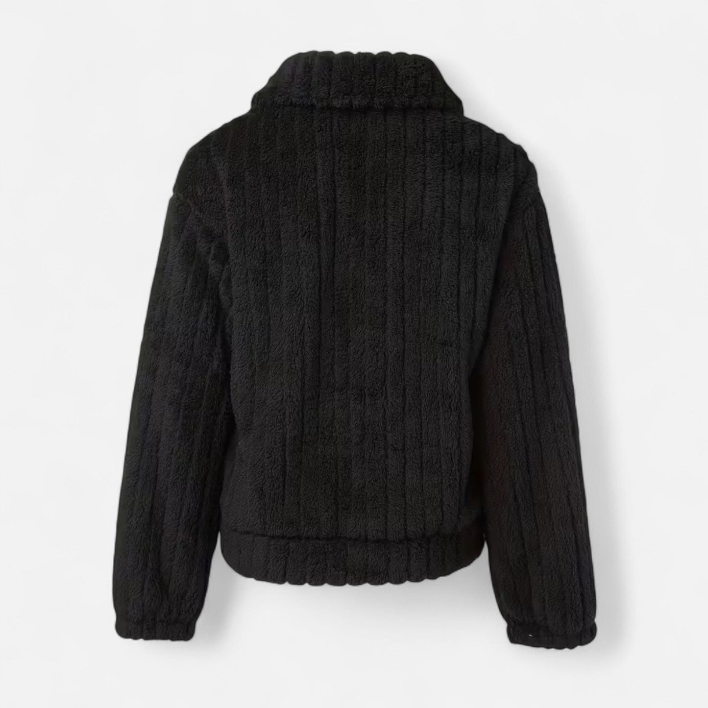 Plush Casual Jacket Femme | Veste Douce et Élégante | Confort & Style d’Hiver