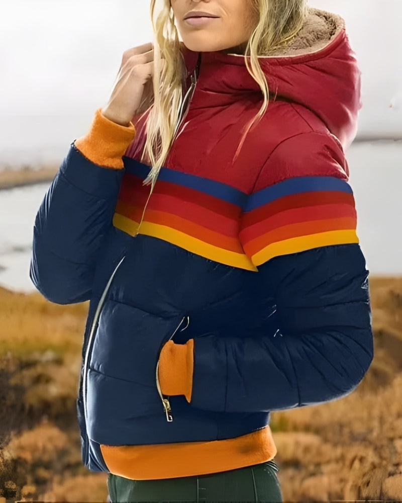 Veste Puffer de Mi-Saison pour Femme – Style Urbain et Confort Fonctionnel