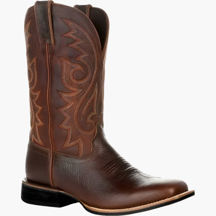 Bottes Cowboy Homme | Style Western Classique & Bout Carré