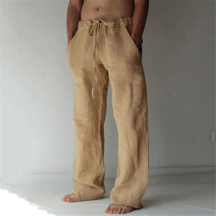 Pantalon en Lin Décontracté – Confort Léger & Style Intemporel