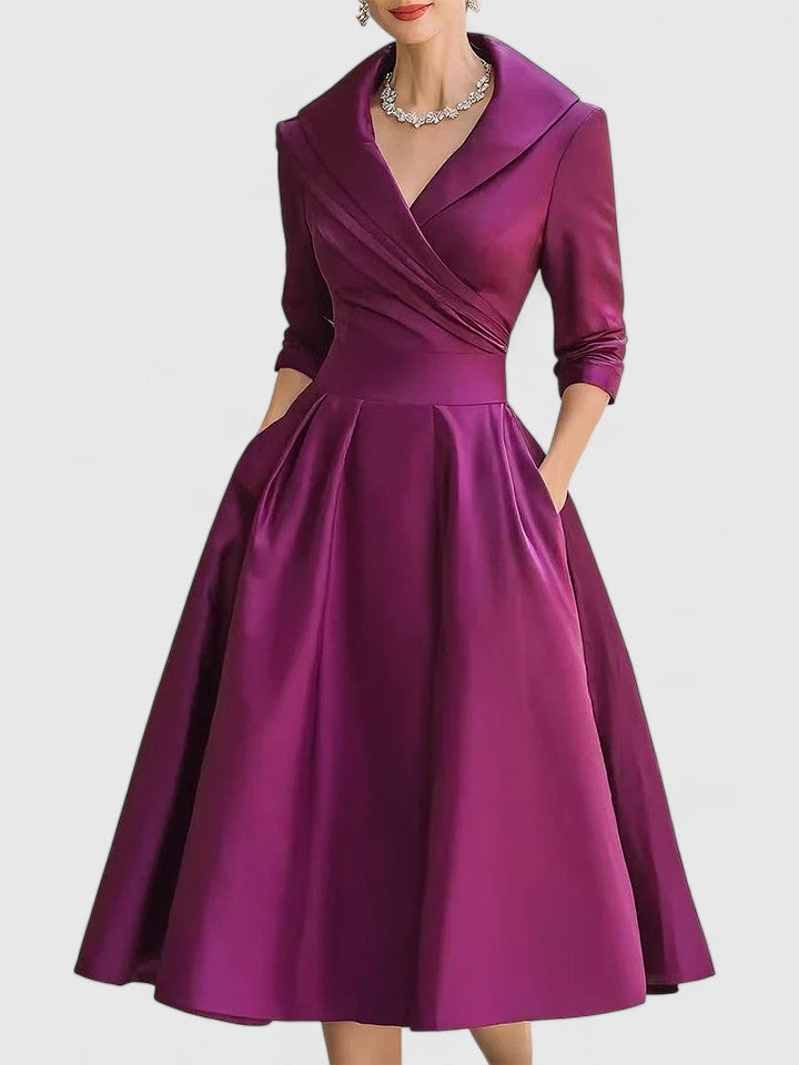 Robe A-Line Femme Élégante | Style Chic et Confort Raffiné