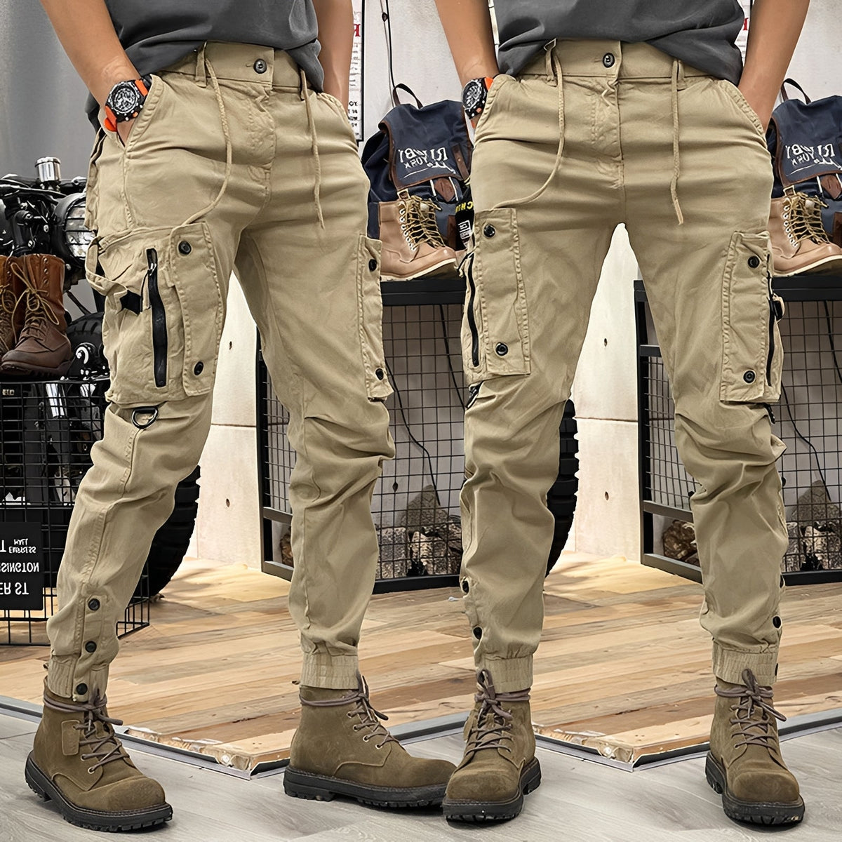 Pantalon Tactique Homme – Style Utility Moderne pour le Quotidien