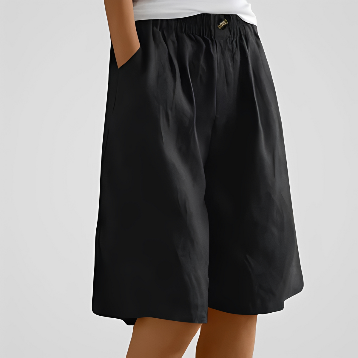 Short Femme Été Ample et Léger au Style Moderne et Confortable