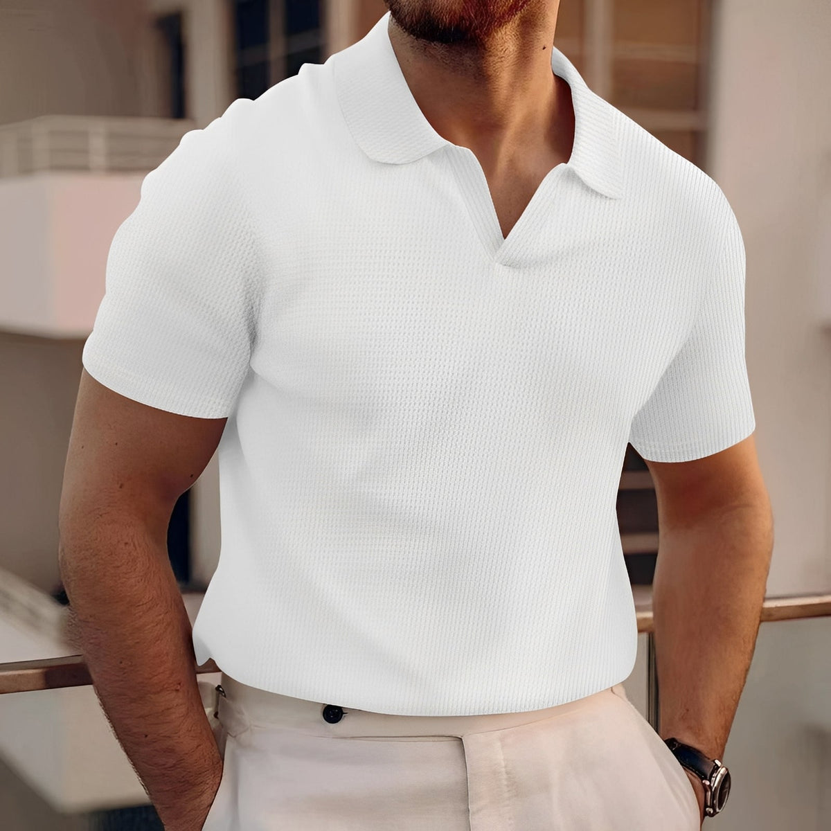 Polo Léger pour Homme – Confort Respirant & Style Décontracté