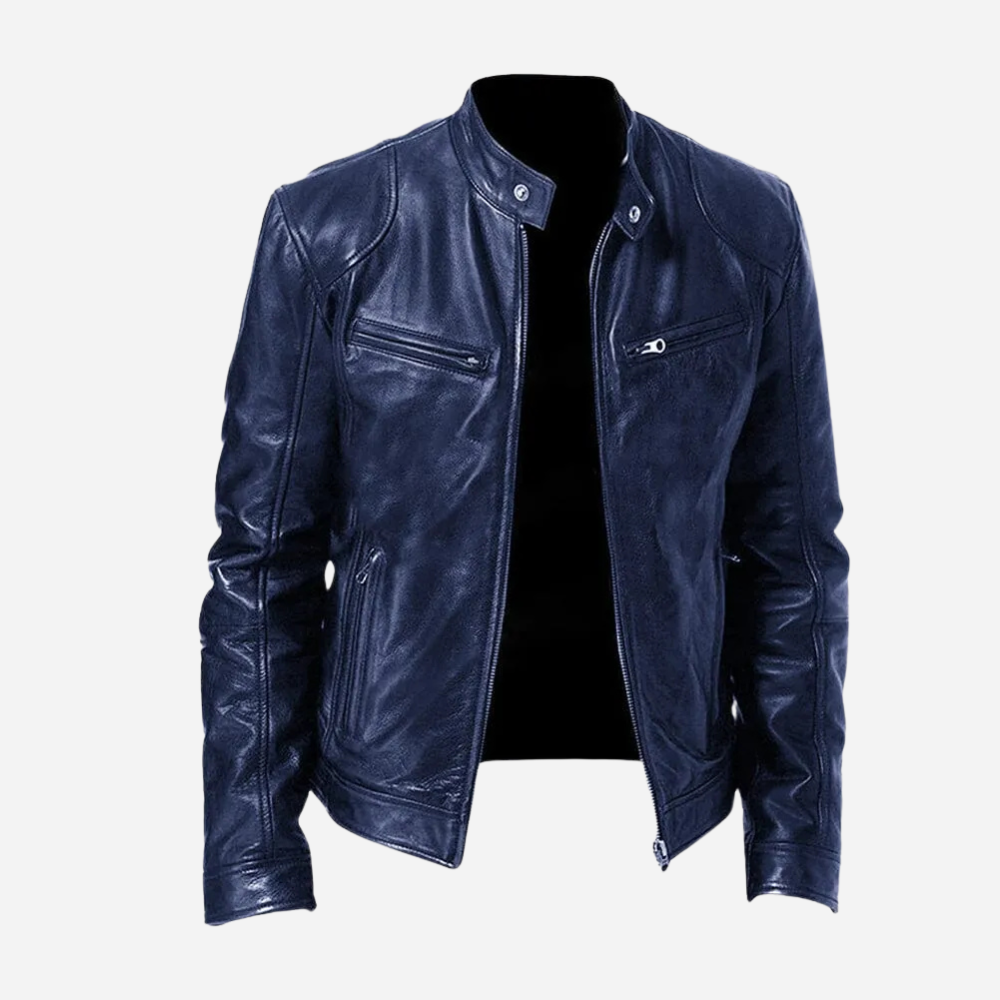 Veste Homme Cuir Style Biker | Look Urbain et Masculin