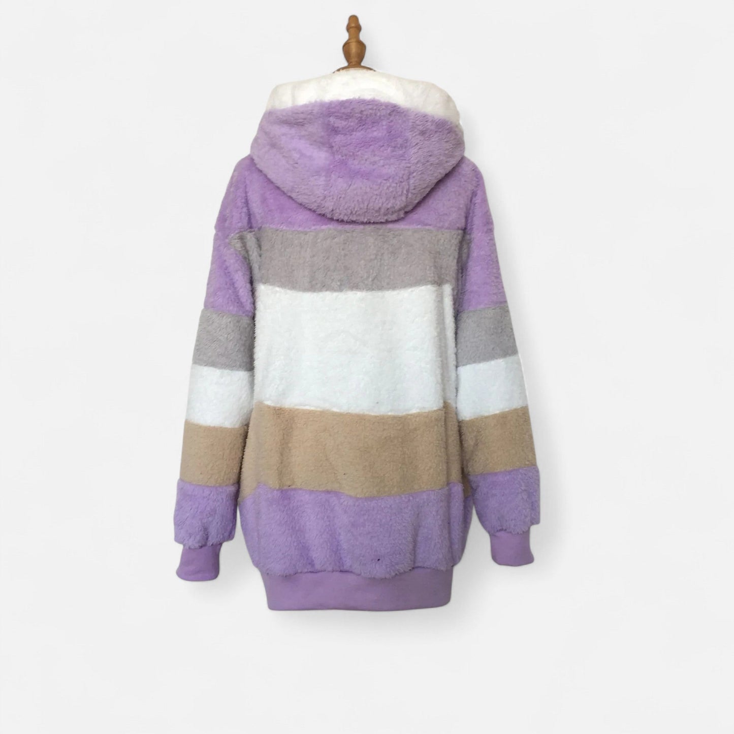 Oversized Hooded Jacket Femme | Veste Chaude Automne Hiver | Élégance Décontractée & Confort Douillet