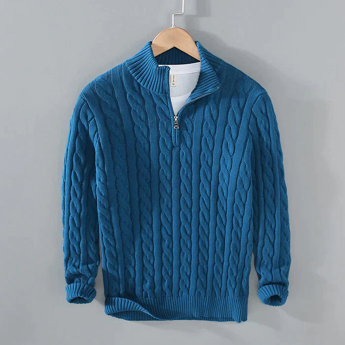 Pull en laine classique pour homme – Chaud, Confortable & Intemporel