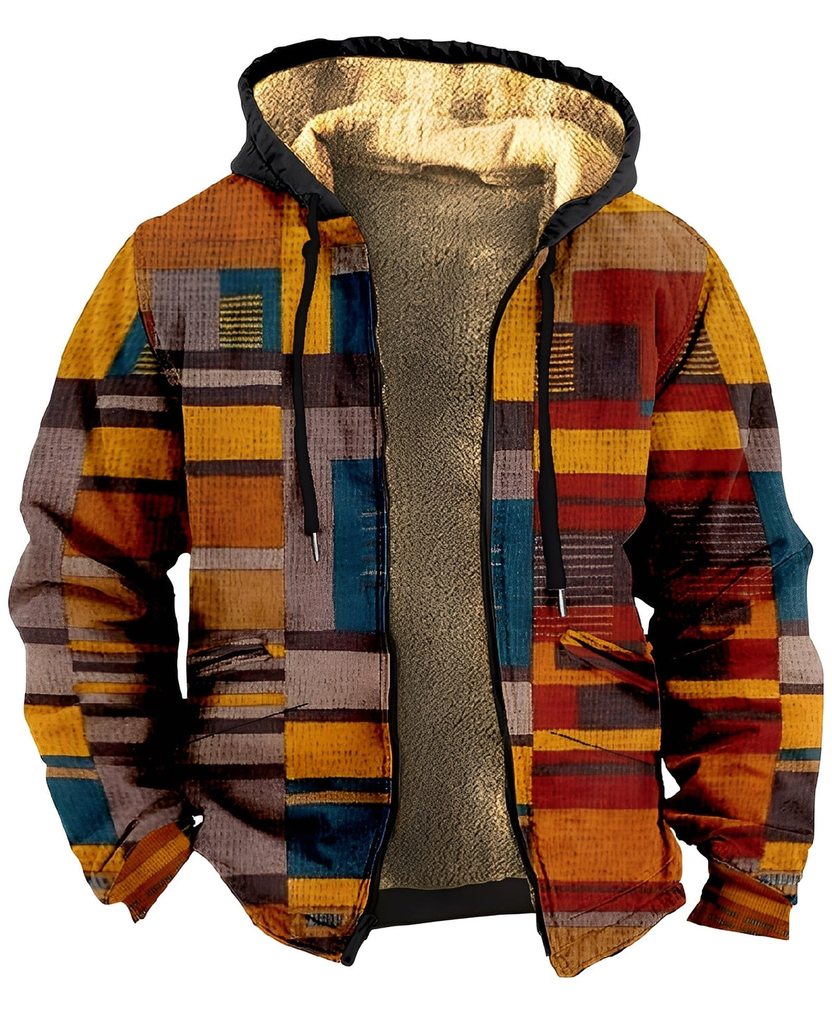Hoodie Homme Mervin en Velours Coloré | Confort Sportif et Style Moderne