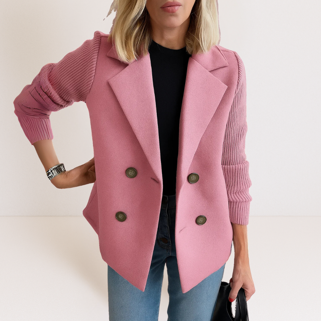 Blazer en Maille avec Boutons | Élégance et Confort pour Toutes Occasions