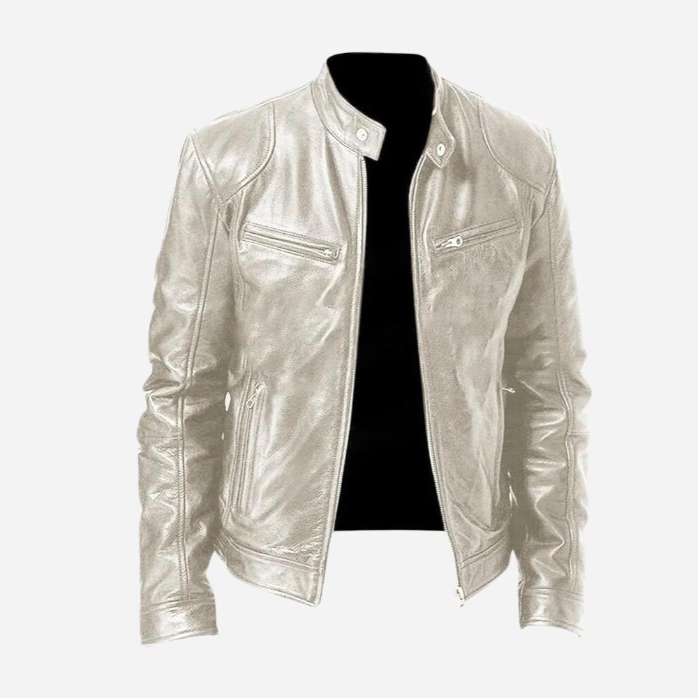 Veste Homme Cuir Style Biker | Look Urbain et Masculin