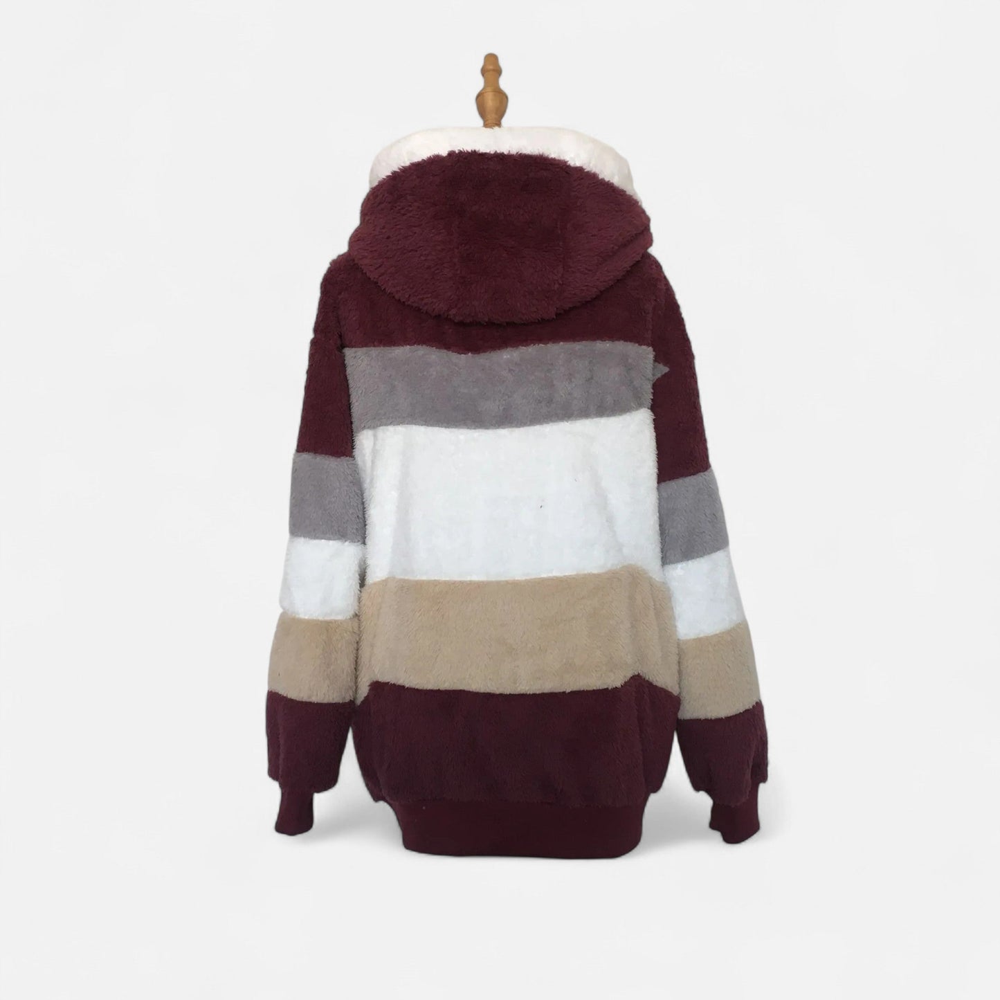 Oversized Hooded Jacket Femme | Veste Chaude Automne Hiver | Élégance Décontractée & Confort Douillet