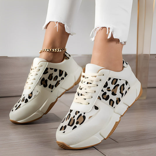 Chaussures Femme Élégantes avec Imprimé Léopard | Confort et Style au Quotidien