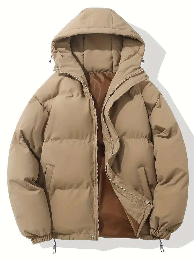 Puffer Jacket Homme | Chaude et Stylée avec Capuche
