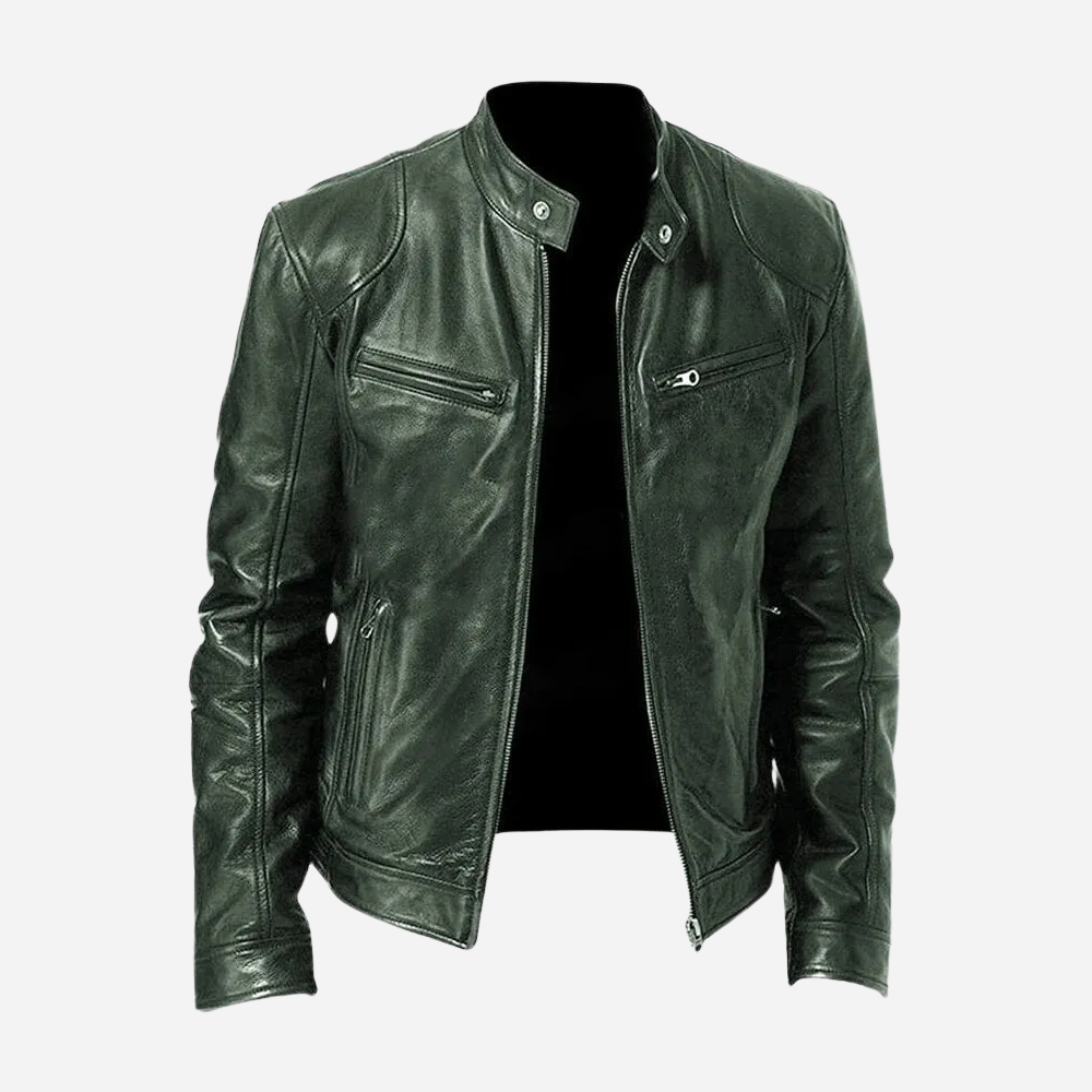 Veste Homme Cuir Style Biker | Look Urbain et Masculin
