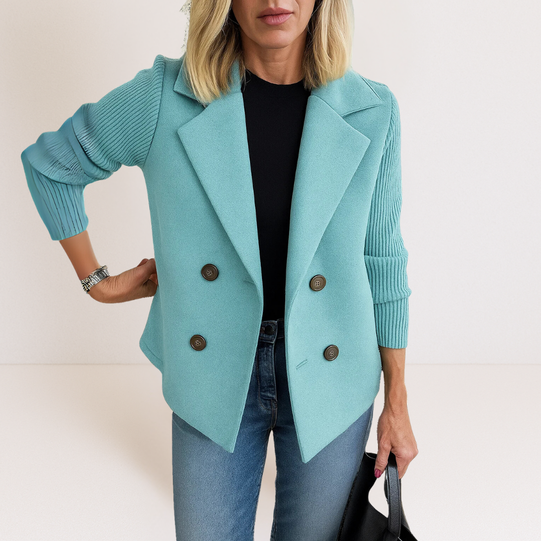Blazer en Maille avec Boutons | Élégance et Confort pour Toutes Occasions
