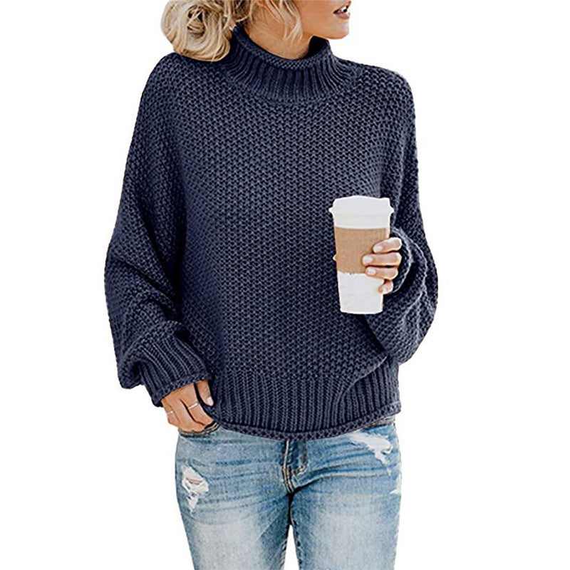 Gros Knit Turtleneck Femme | Pull Chaud et Chic pour l’Hiver