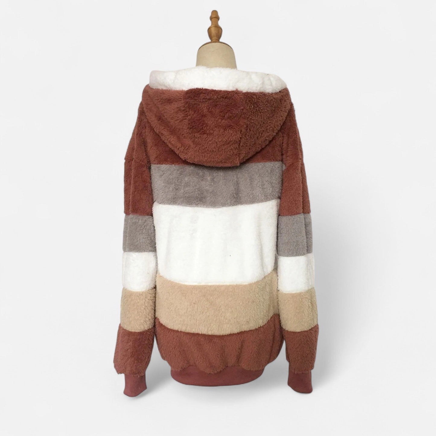 Oversized Hooded Jacket Femme | Veste Chaude Automne Hiver | Élégance Décontractée & Confort Douillet