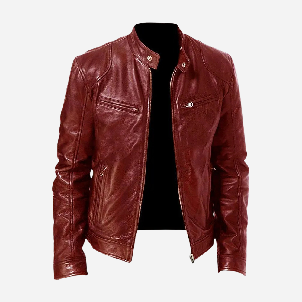 Veste Homme Cuir Style Biker | Look Urbain et Masculin