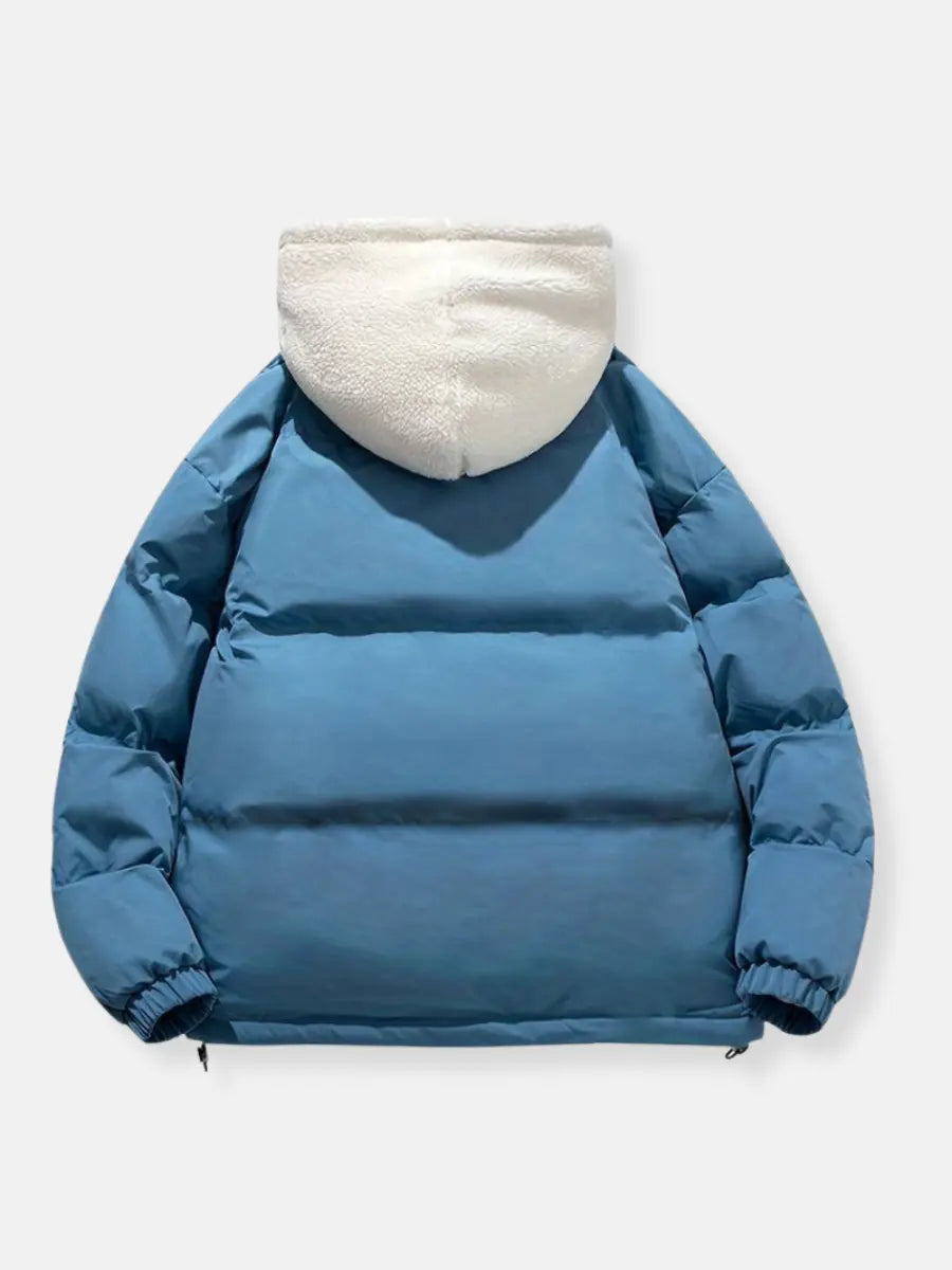 Veste Hiver Femme Matelassée à Capuche