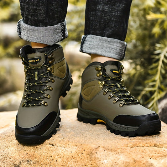 Novian | Bottes Randonnée Homme Hautes Outdoor avec Lacets