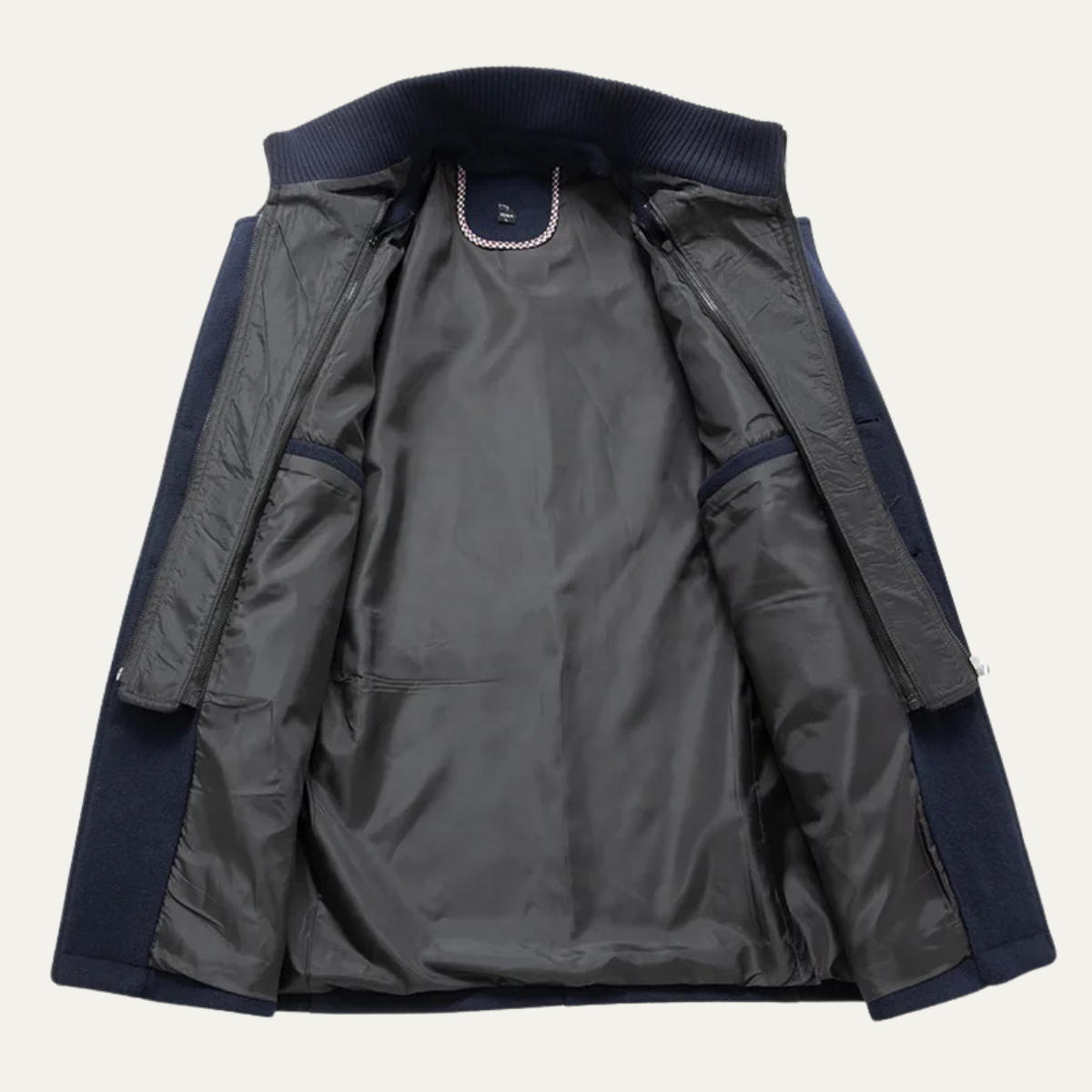 Trench Manteau en Laine pour Homme | Élégant et Chaud
