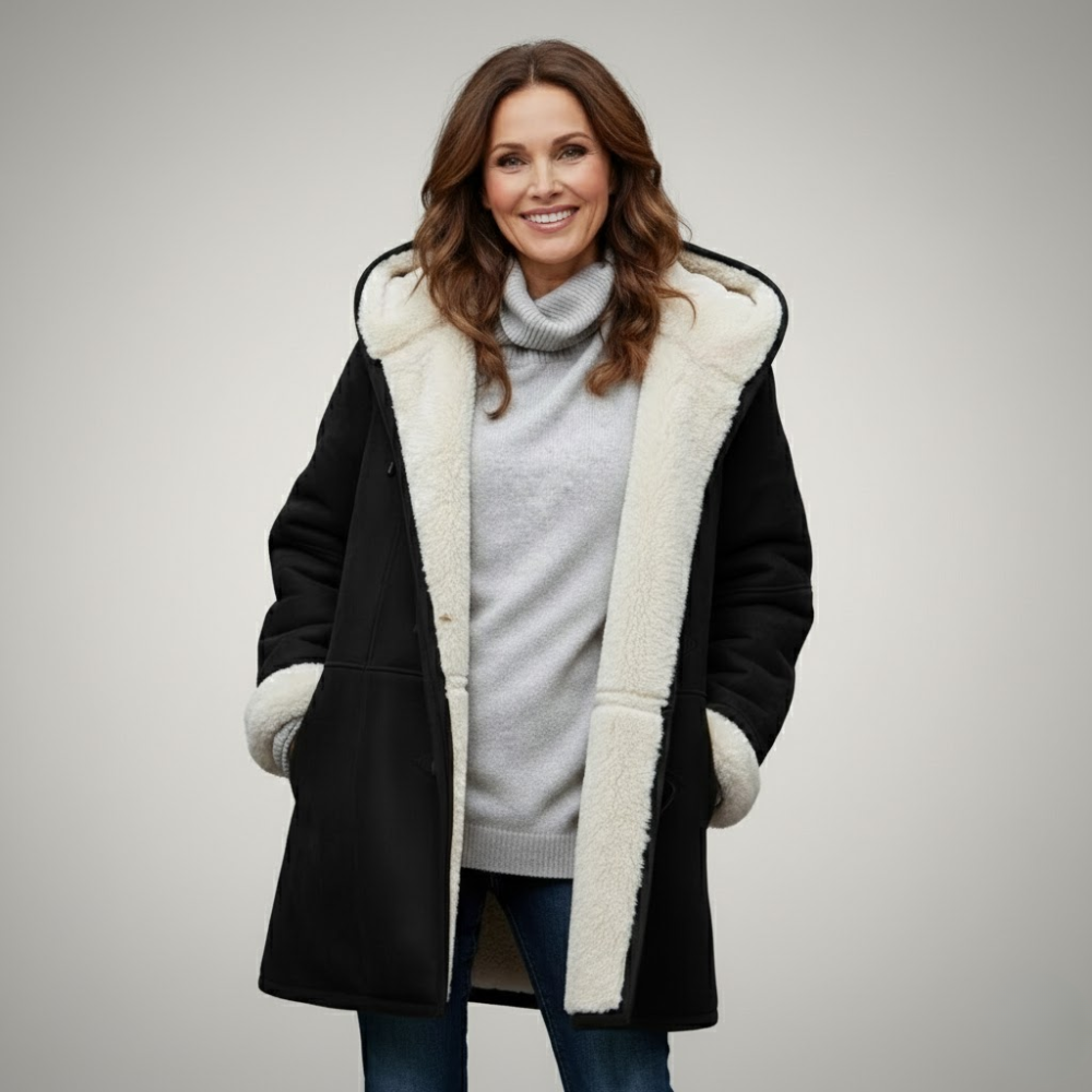 Manteau Hiver Femme | Douceur Fleece et Élégance Moderne