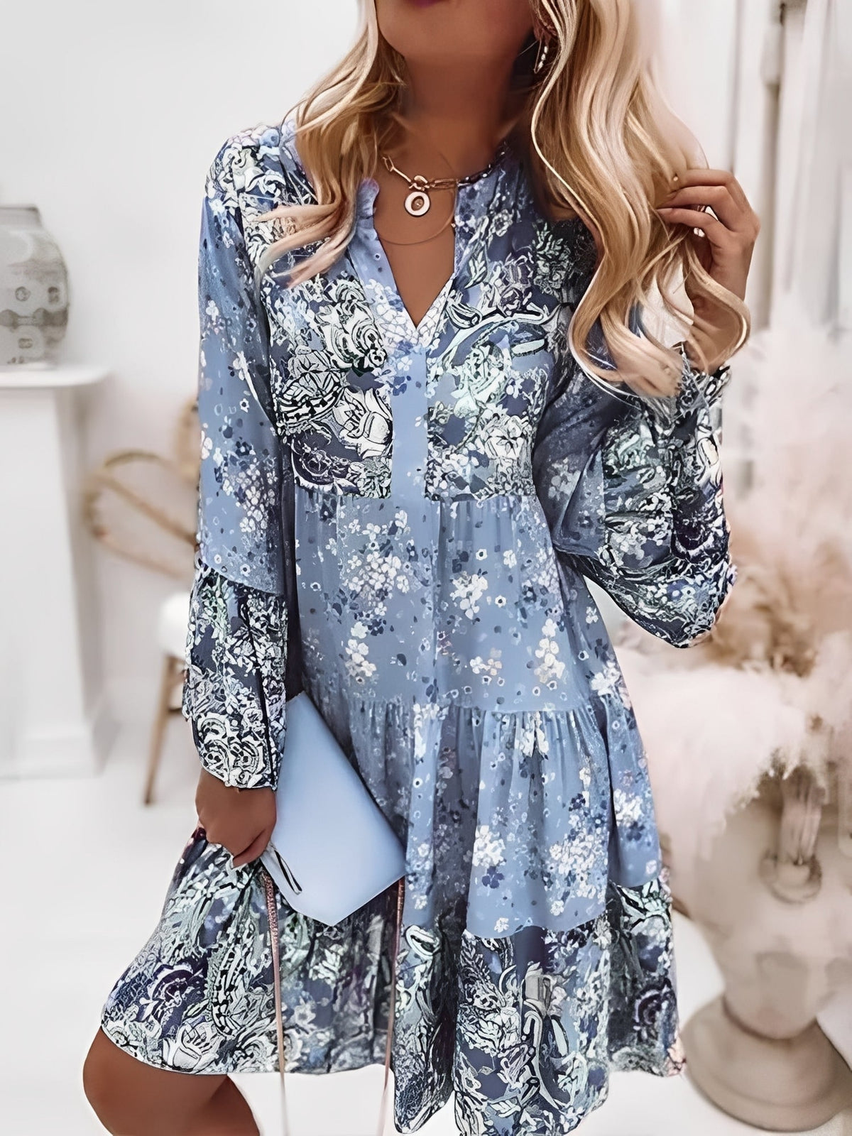 Robe de Soirée Femme Élégante à Coupe Ample et Style Festif