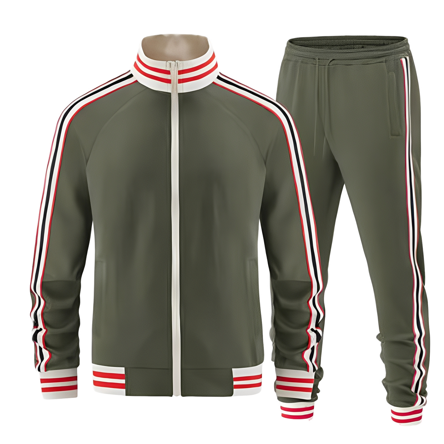 Ensemble Sportif Homme Rayé | Confort et Style Athlétique